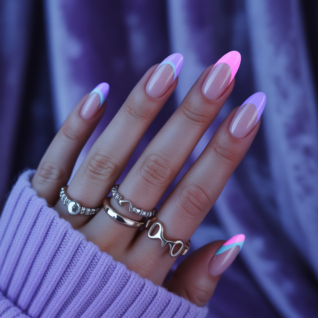 glow in the dark nails