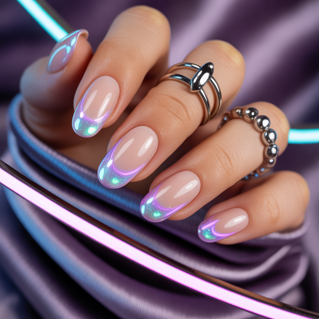 glow in the dark nails