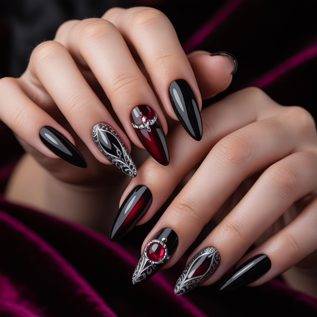 gothic nails