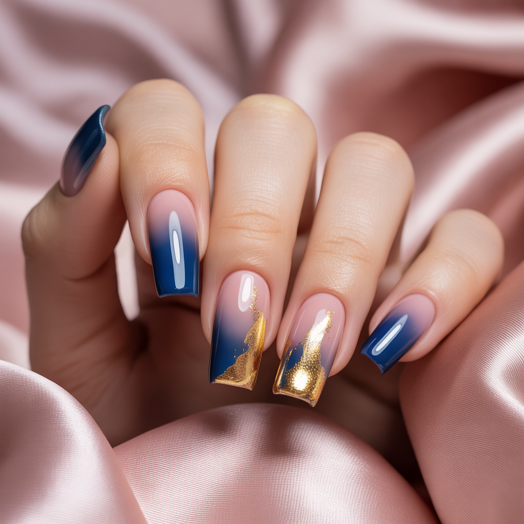 gradient nails