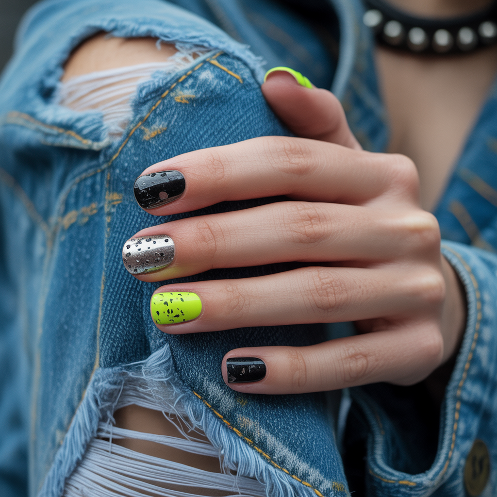 grunge nails