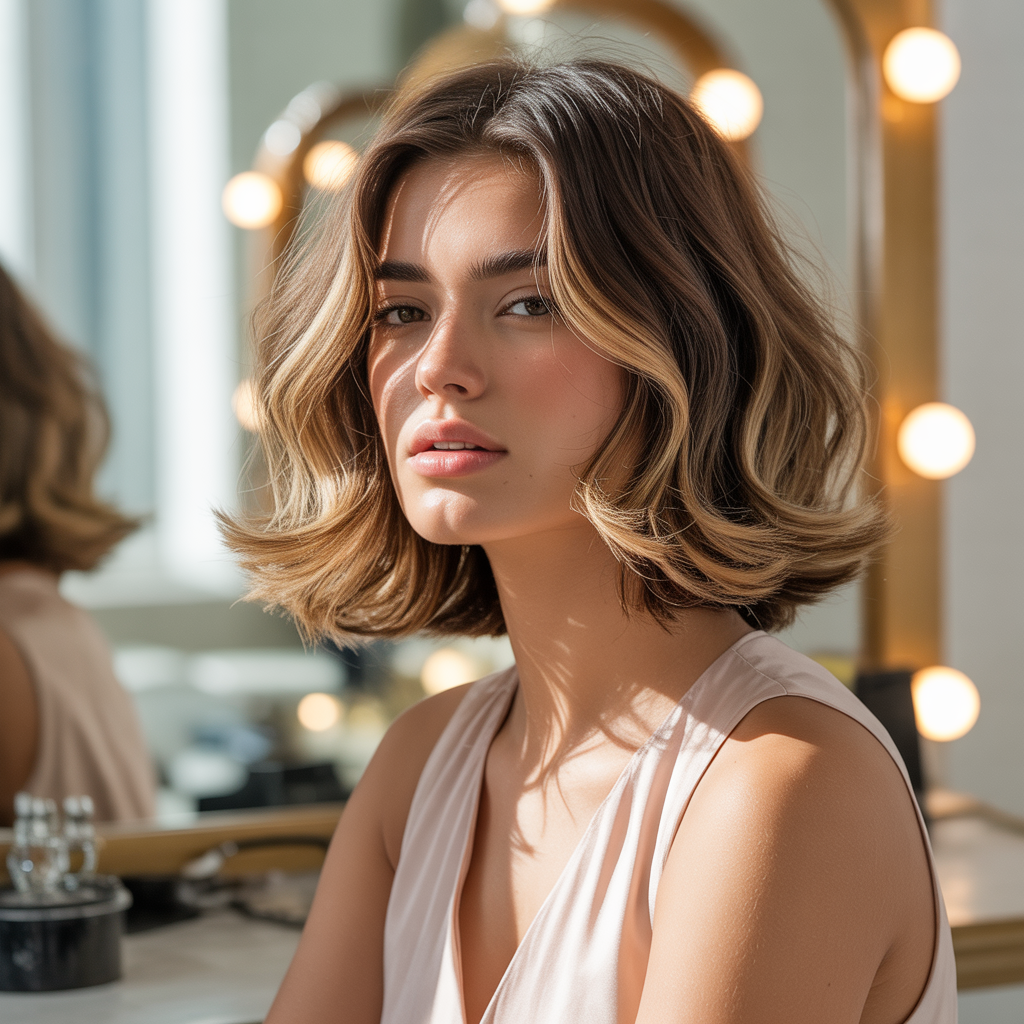 haircut for medium length hair