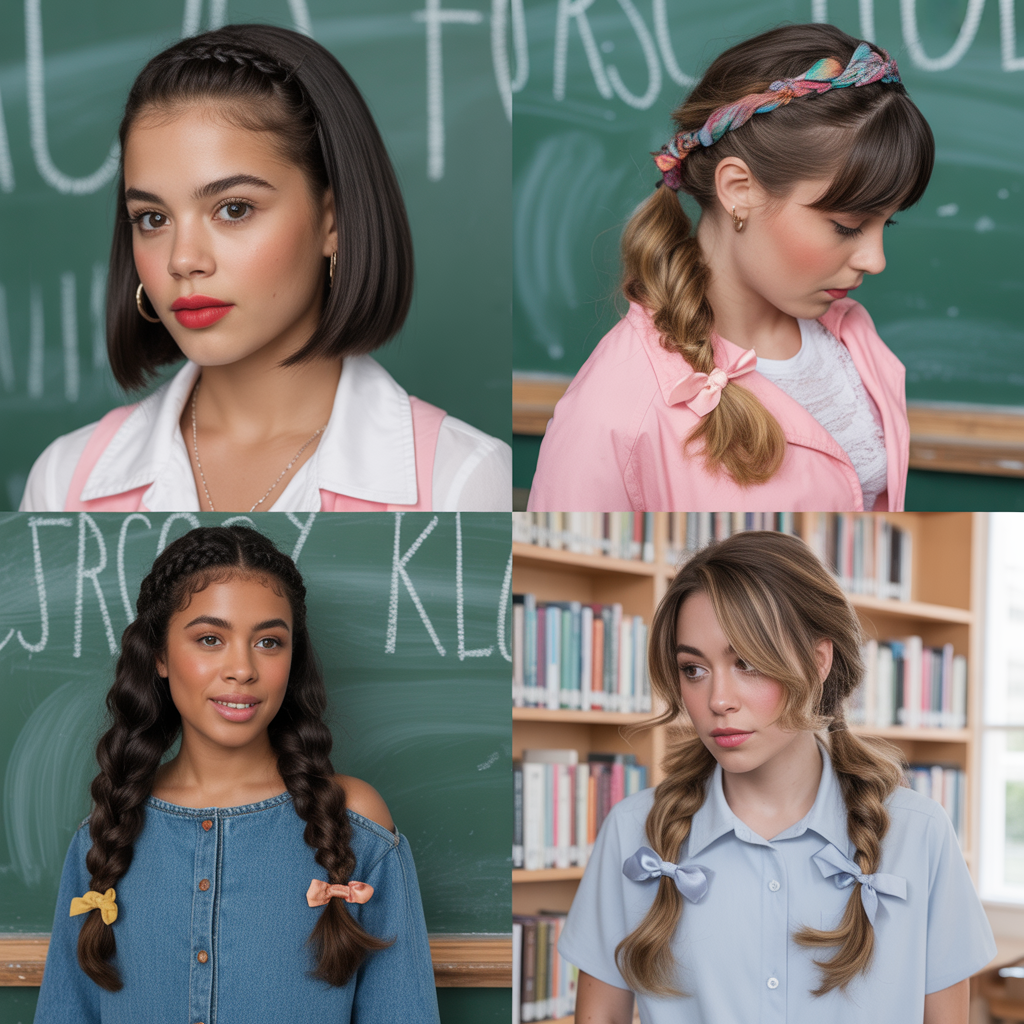 hairstyles back to school