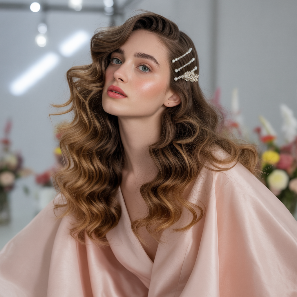 half up half down hairstyles