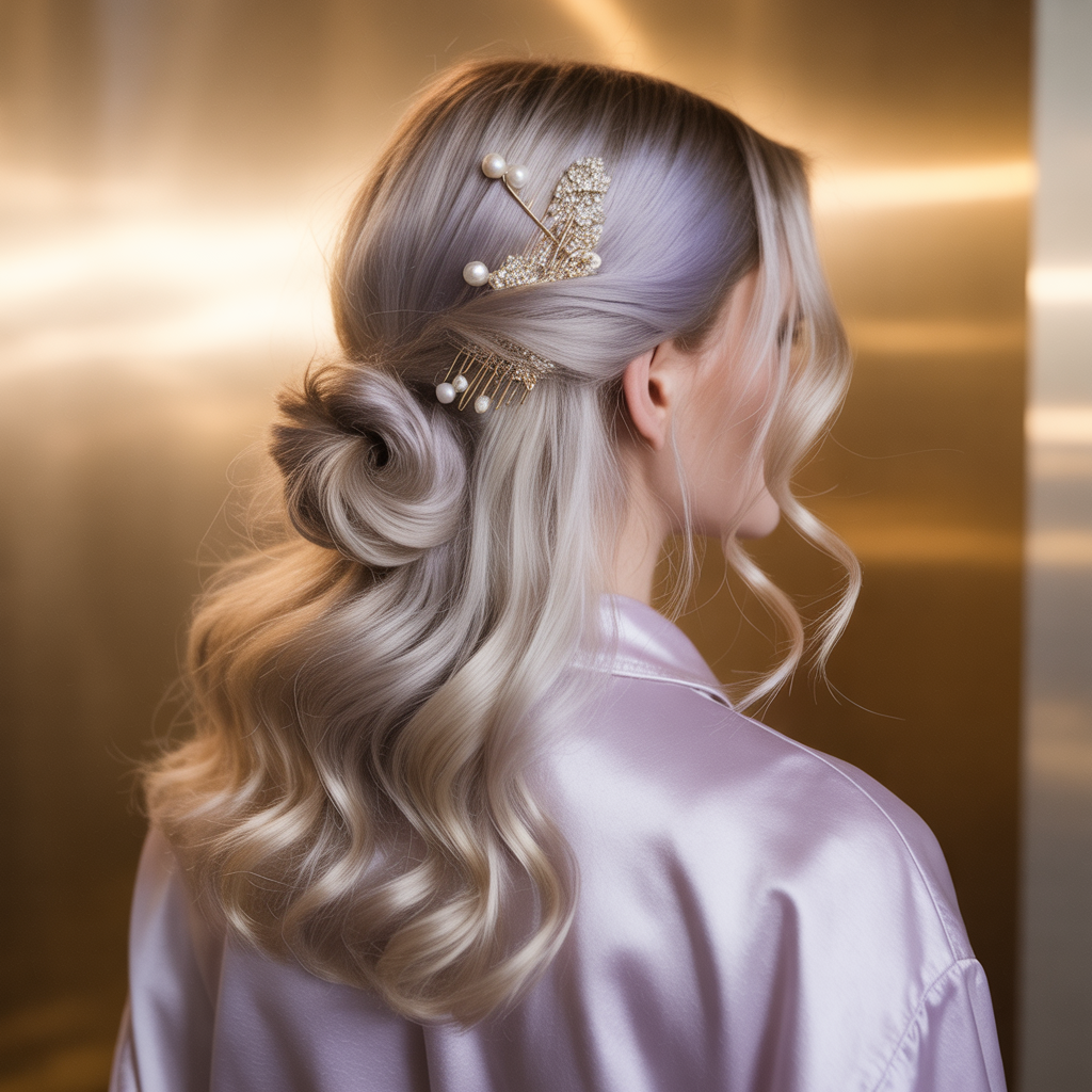 half up half down hairstyles