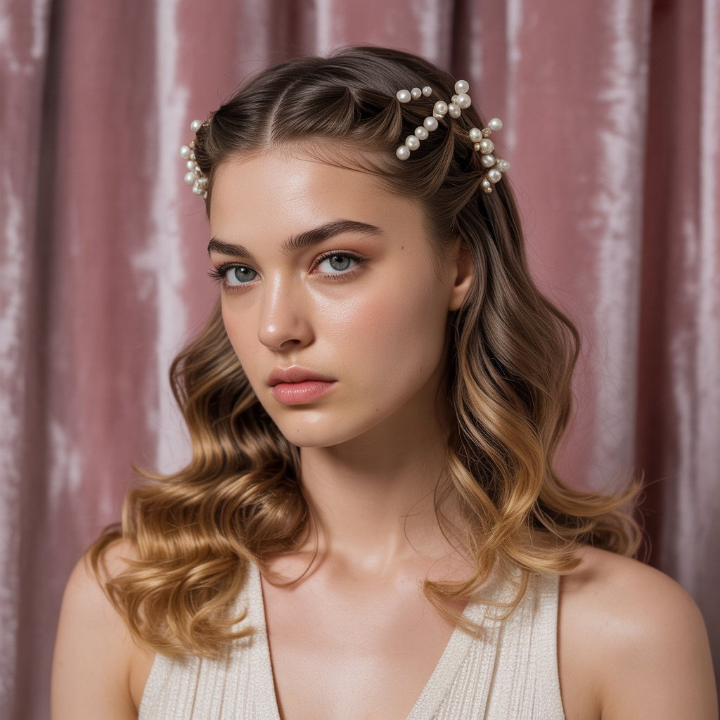 half up half down hairstyles