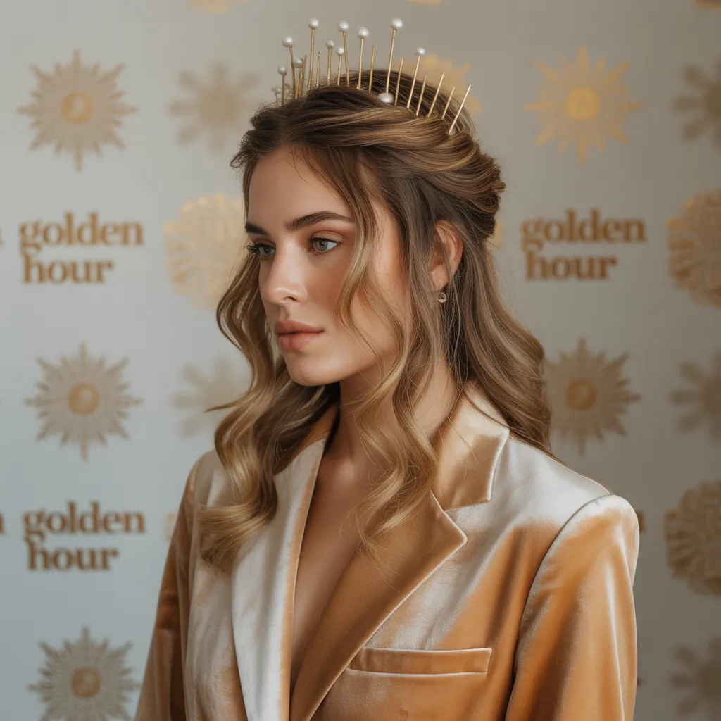 half up half down hairstyles