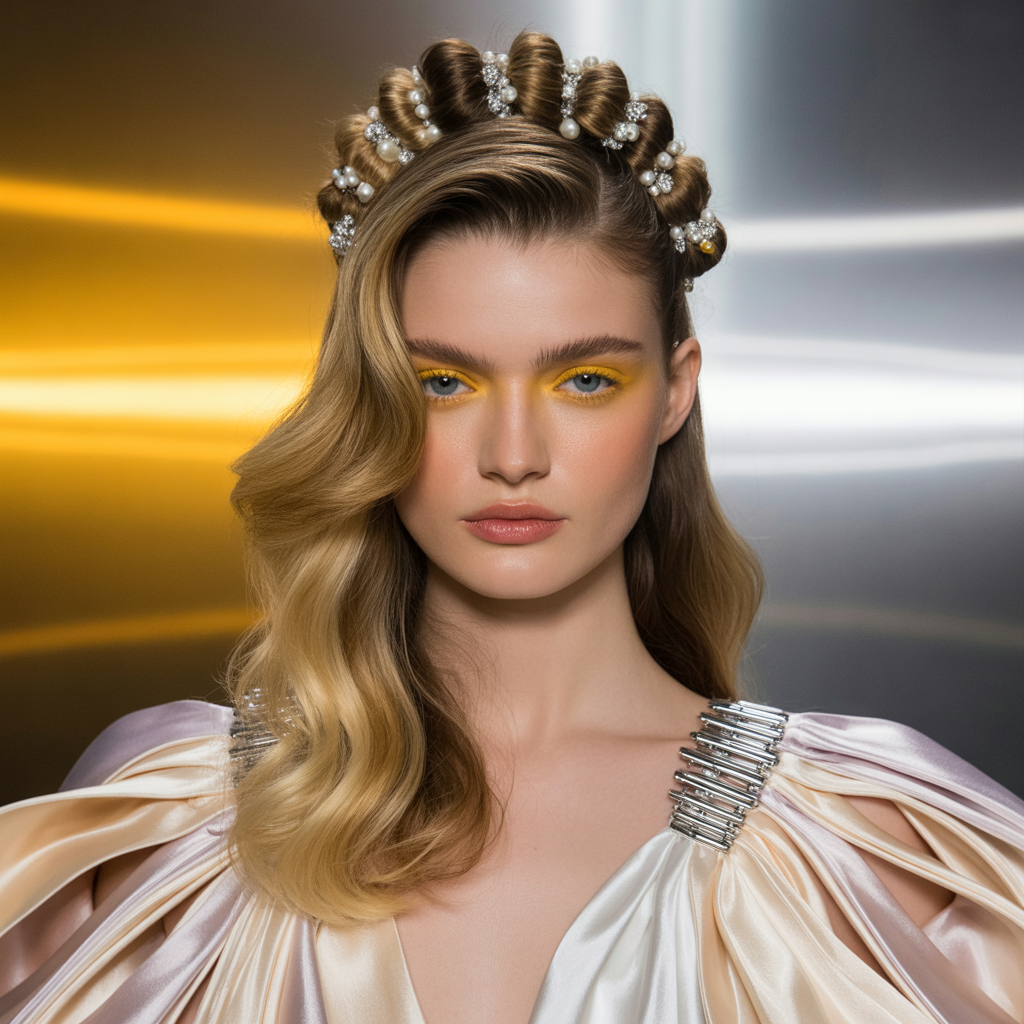 half up half down hairstyles