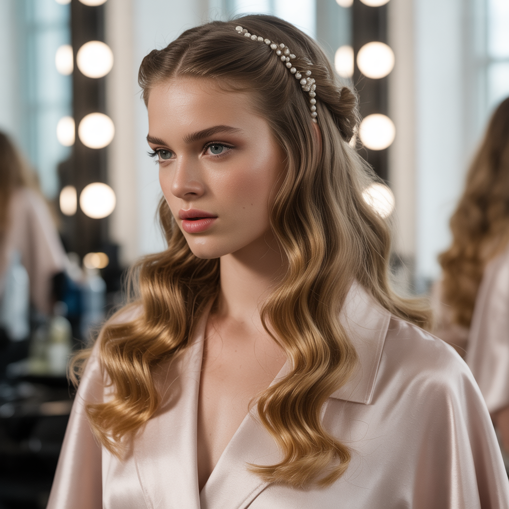 half up half down hairstyles