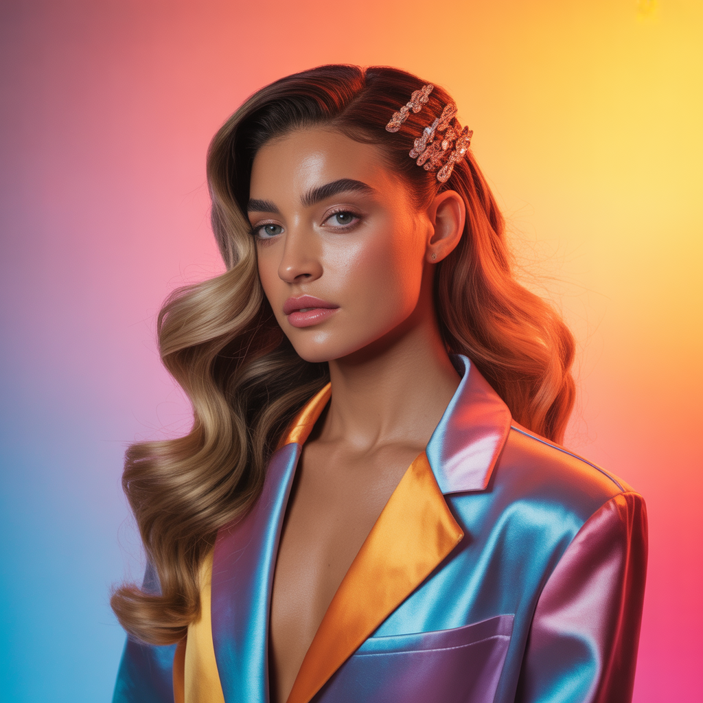 half up half down hairstyles