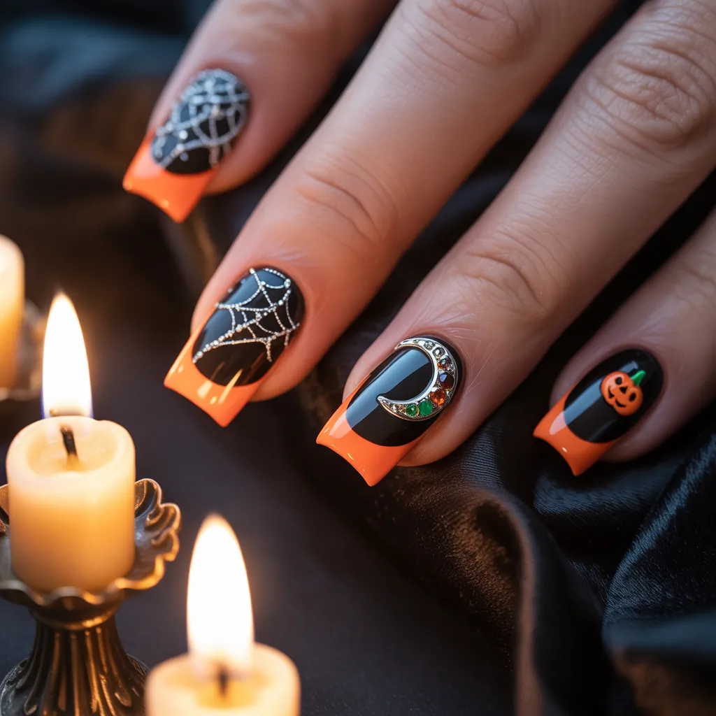 halloween nails