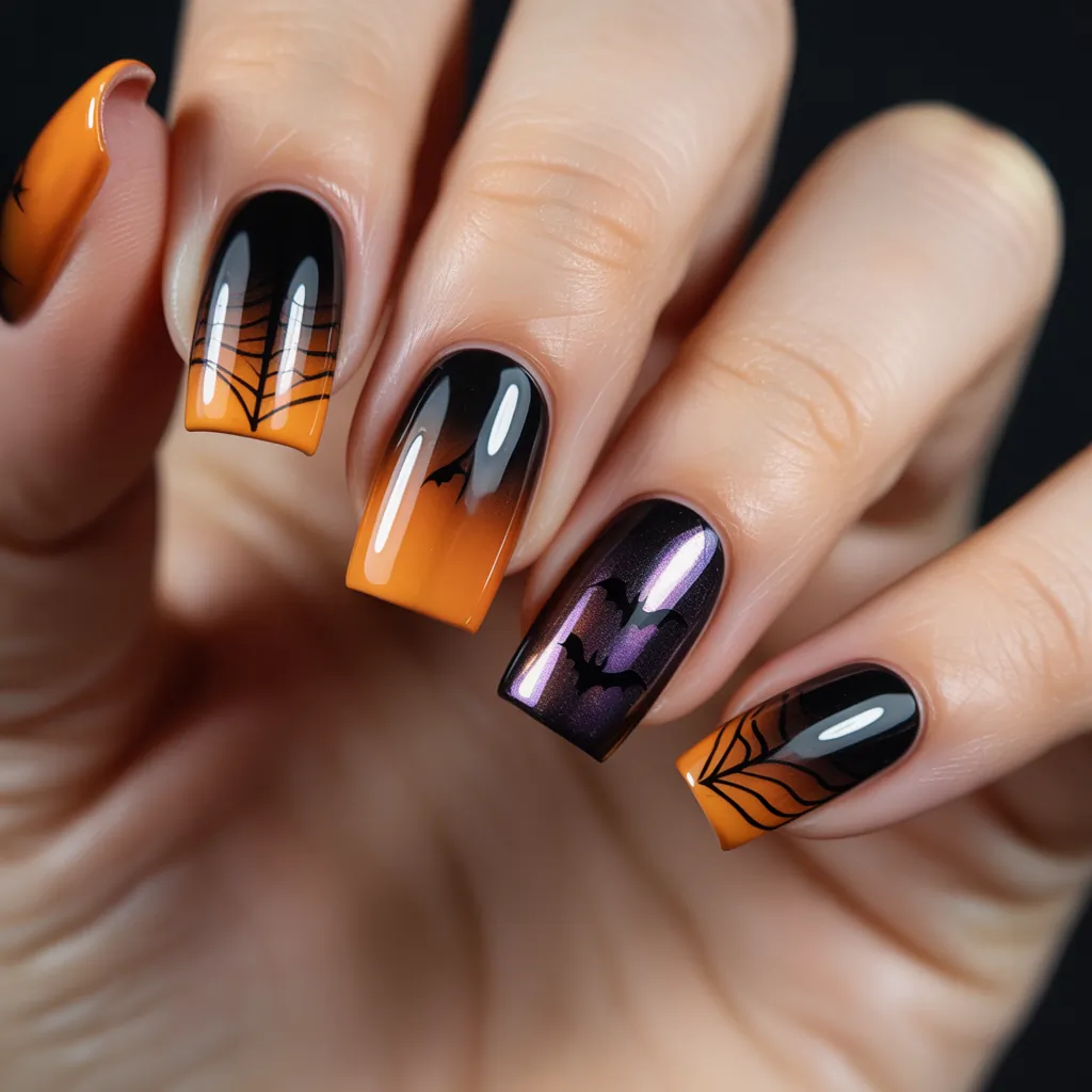 halloween nails