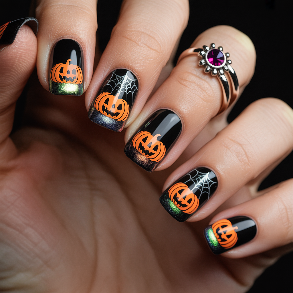 halloween nails