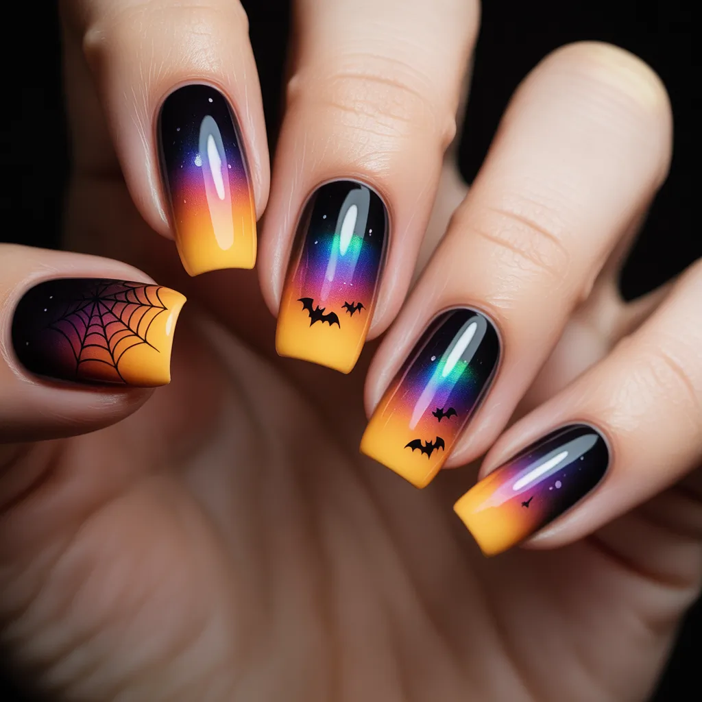 halloween nails