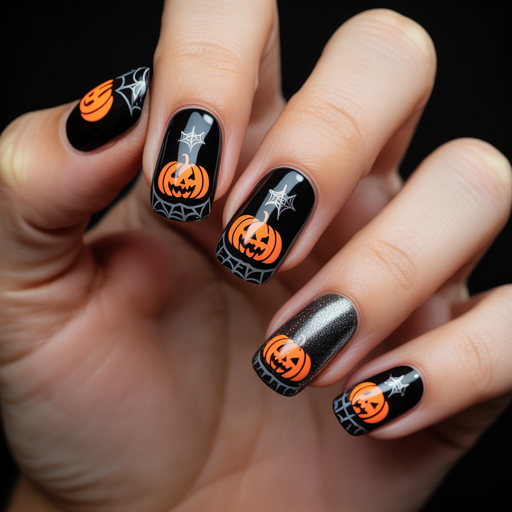 halloween nails