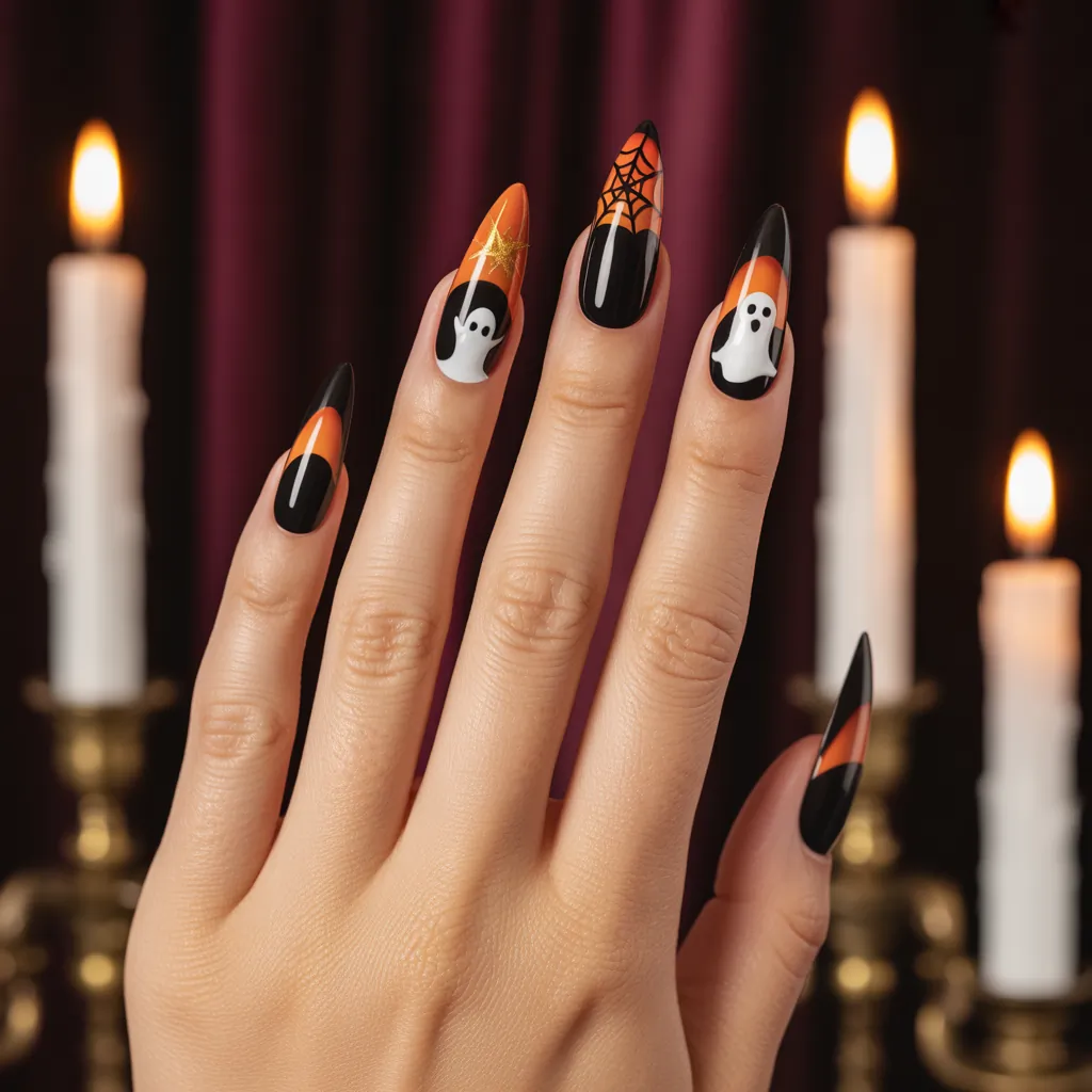 halloween nails