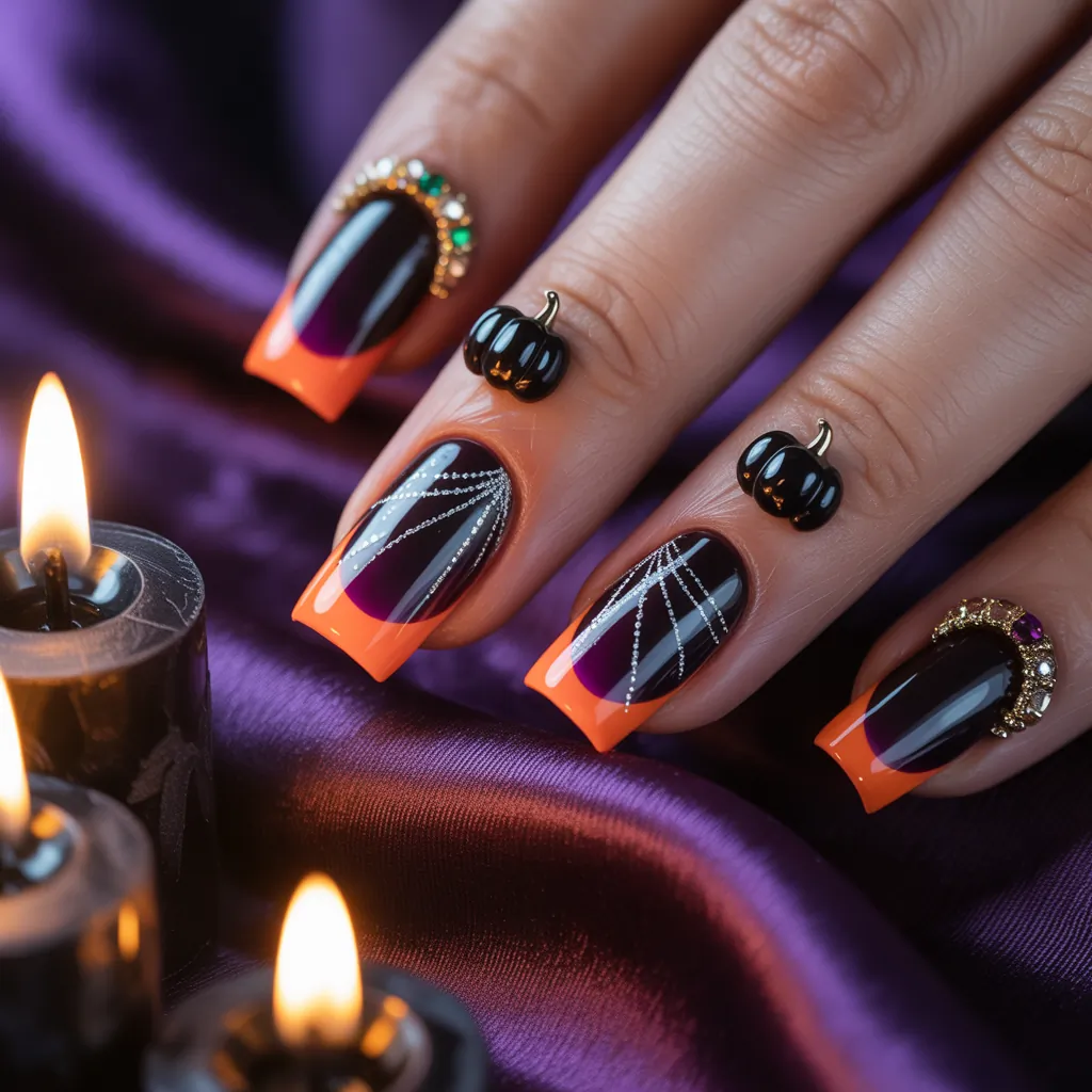 halloween nails
