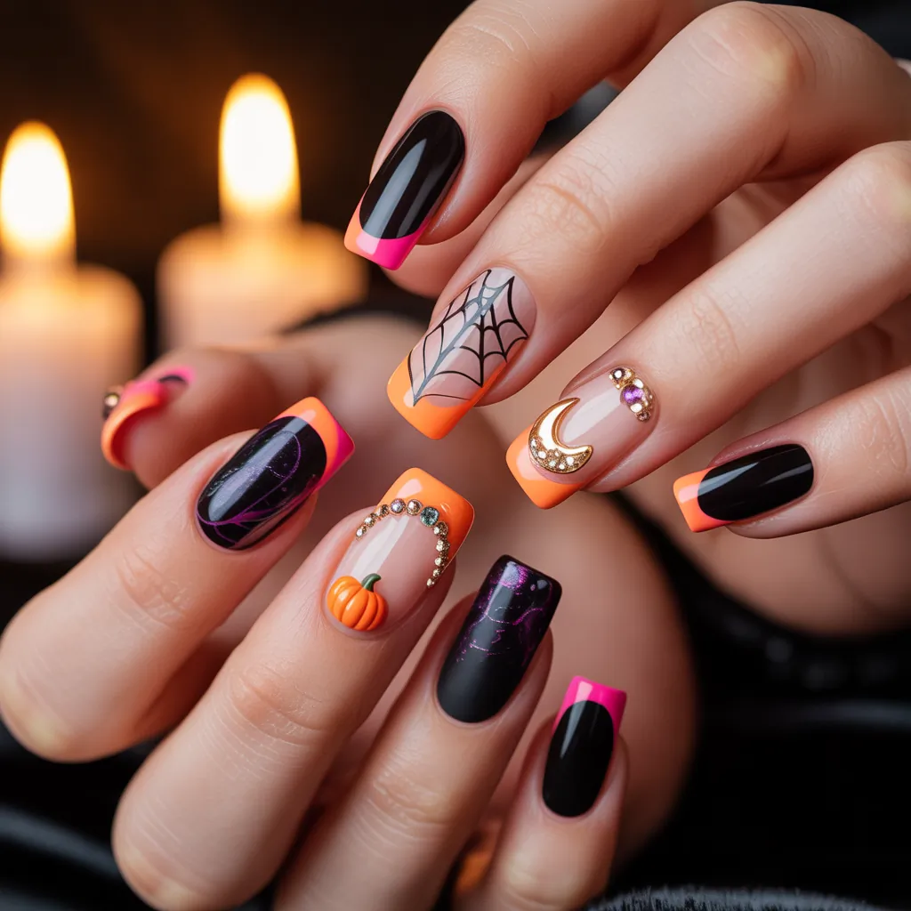halloween nails