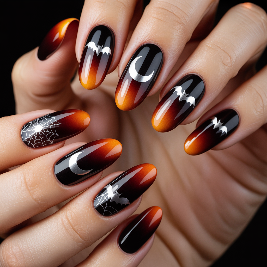halloween nails