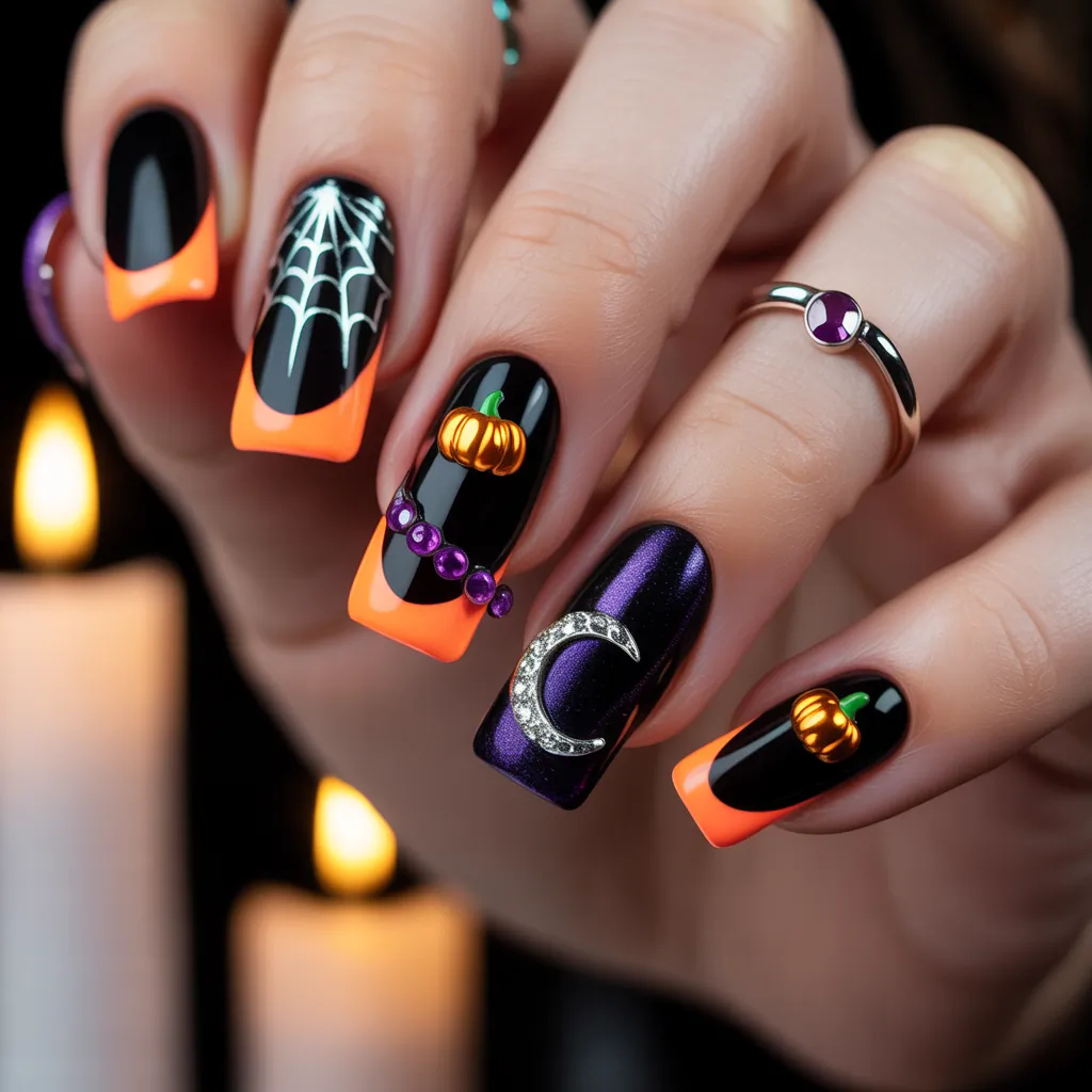 halloween nails