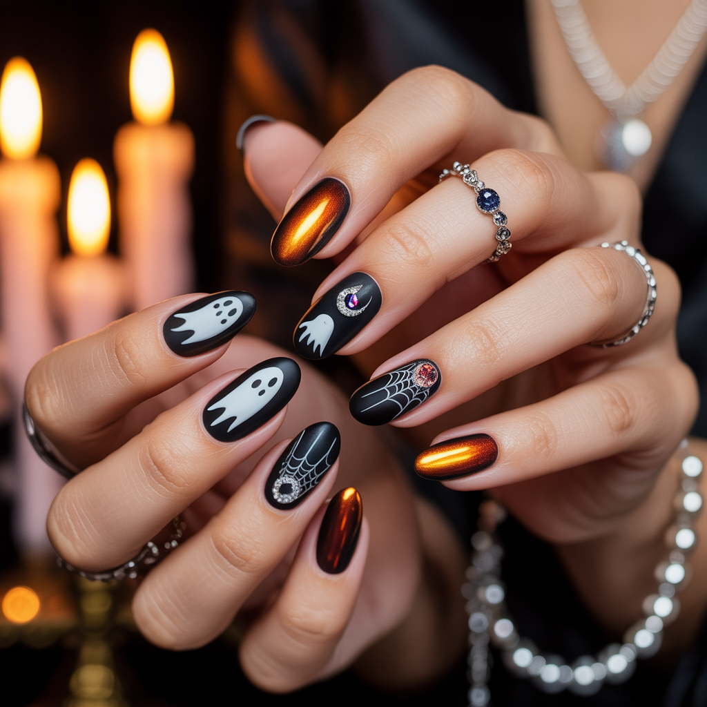 halloween nails