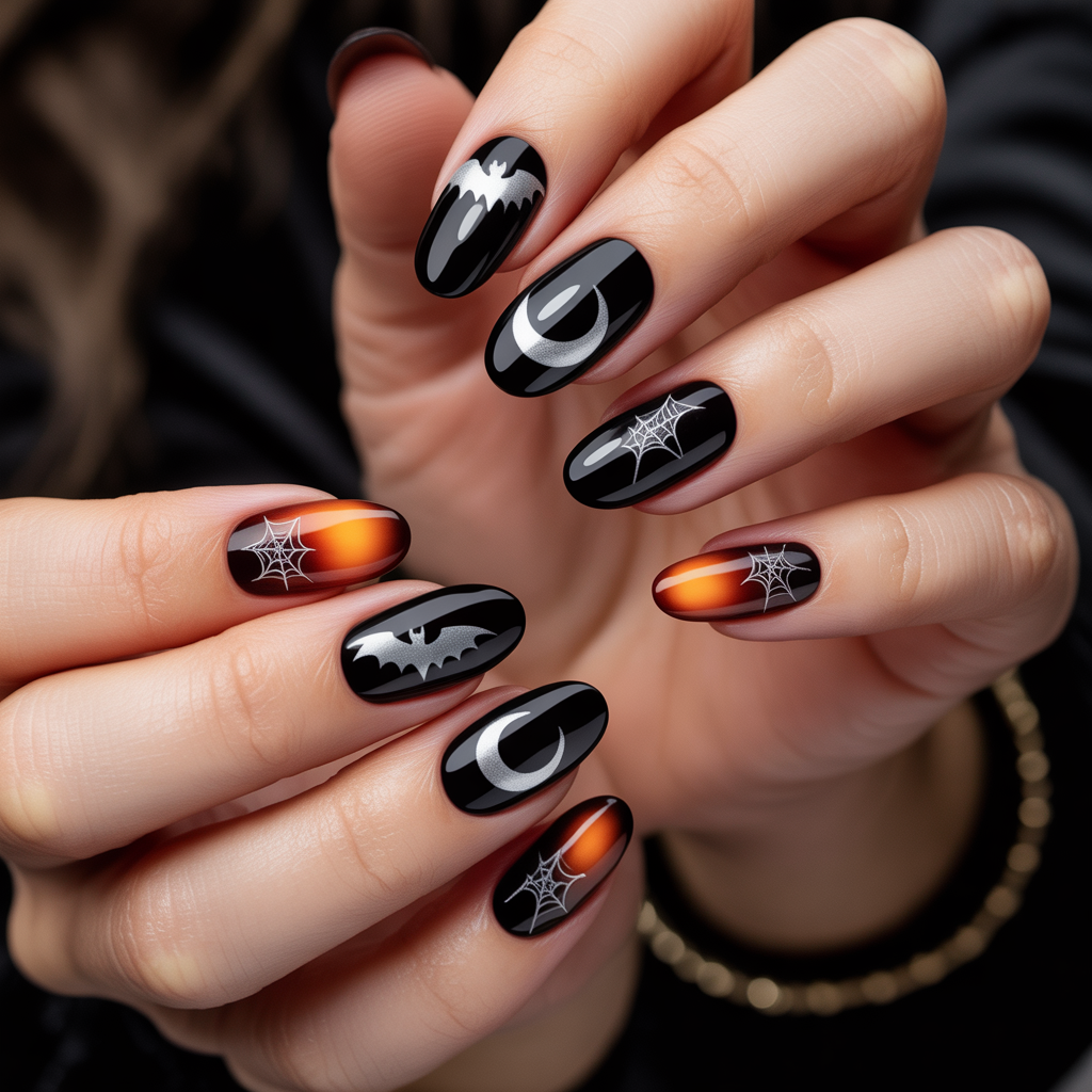 halloween nails