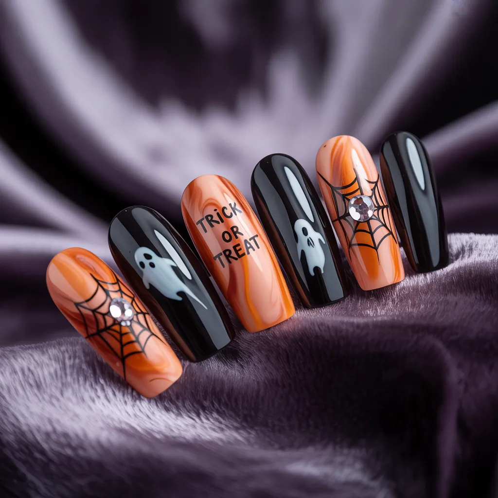 halloween nails