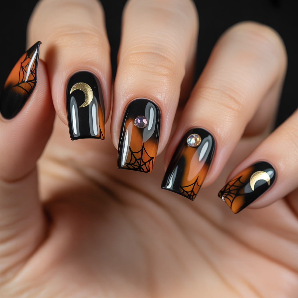 halloween nails