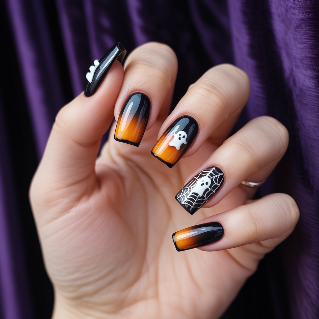halloween nails