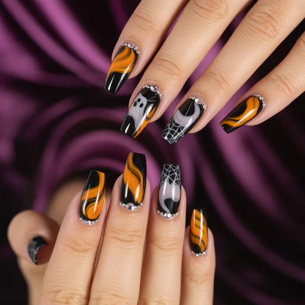 halloween nails