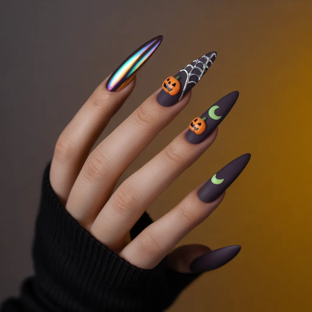halloween nails