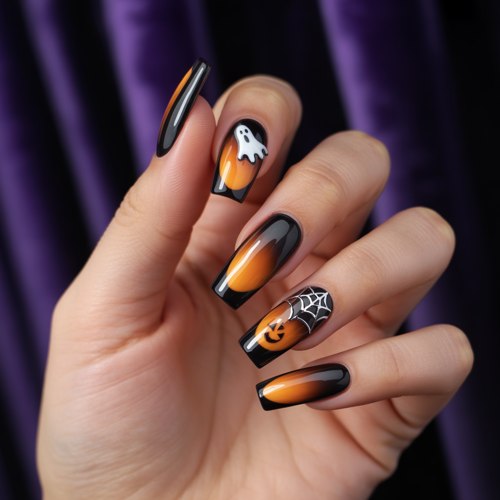 halloween nails