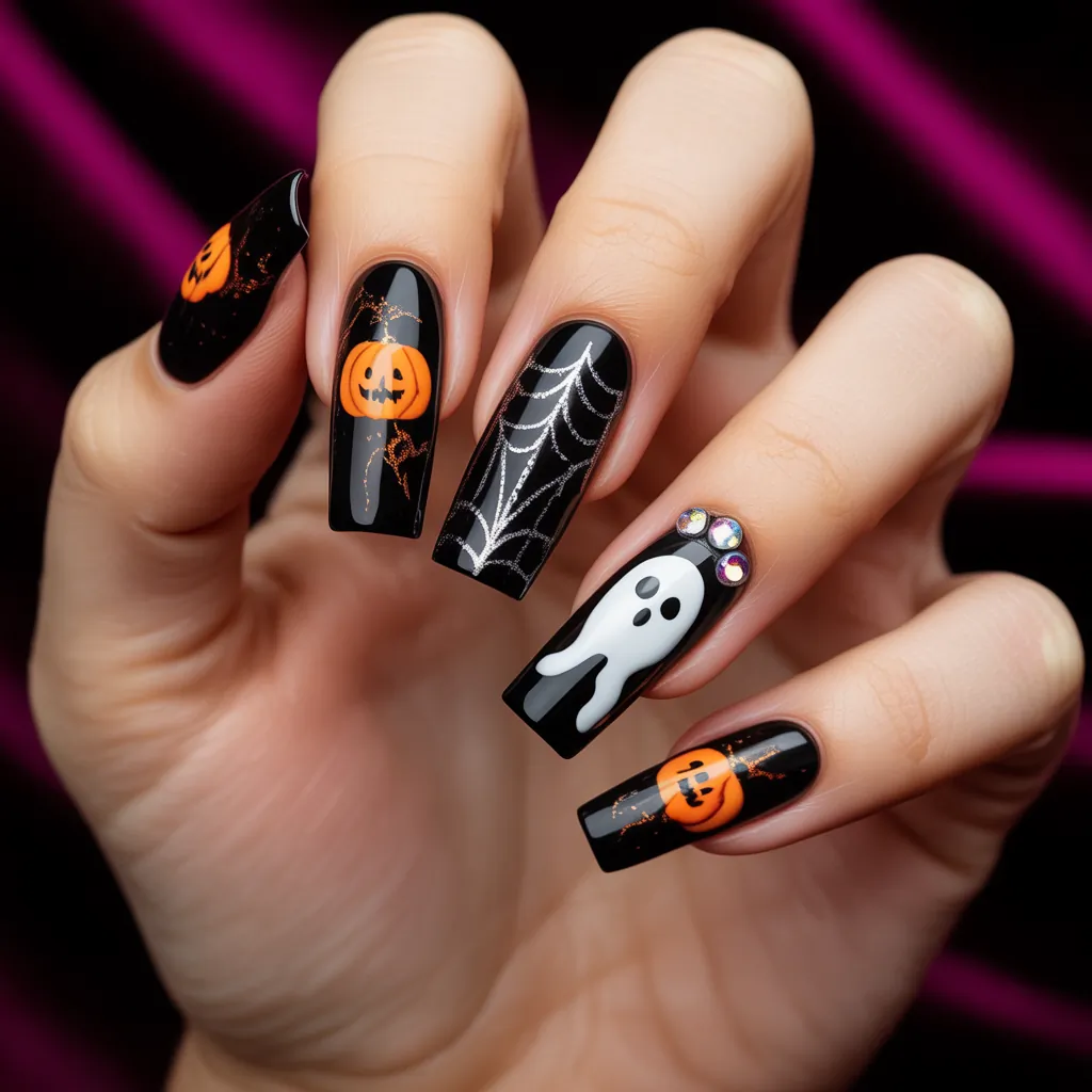 halloween nails