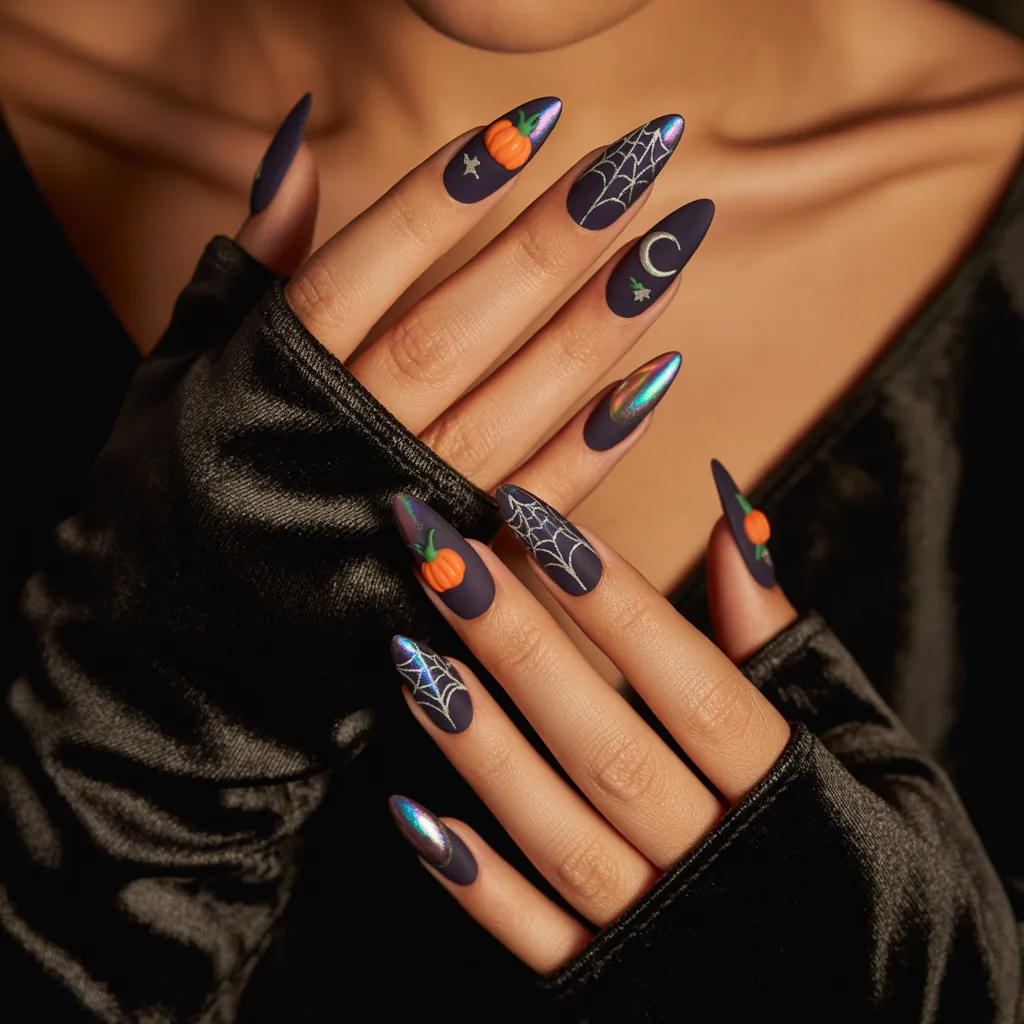 halloween nails