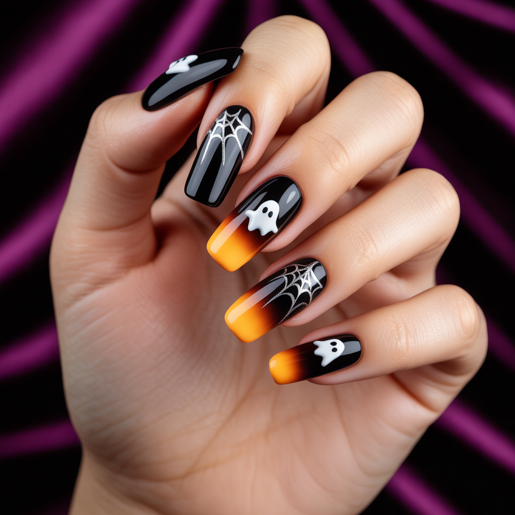 halloween nails