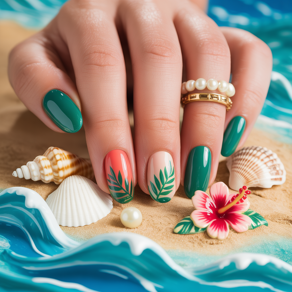 hawaii nails