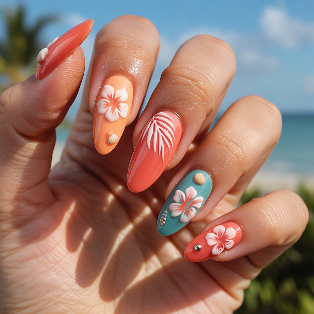 hawaii nails