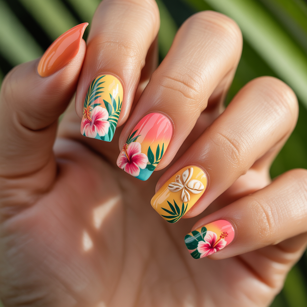 hawaii nails