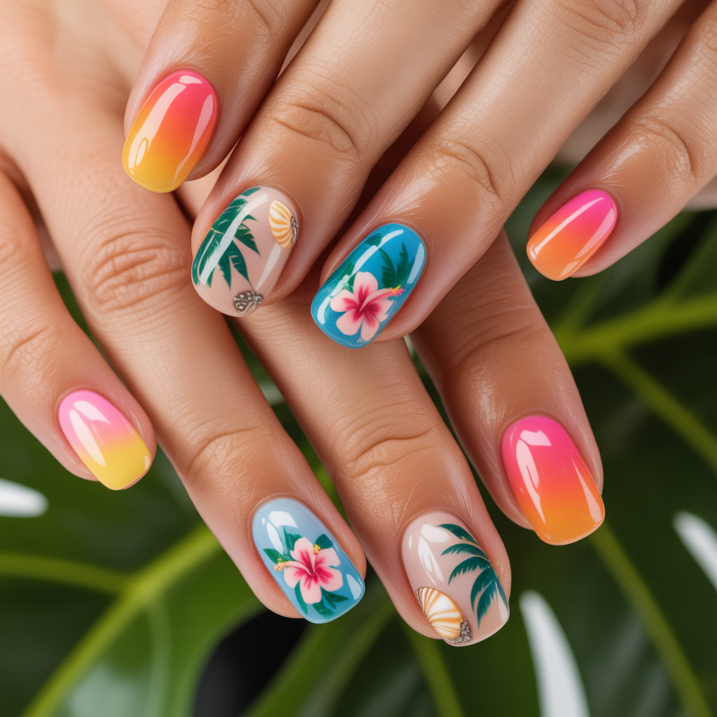 hawaii nails