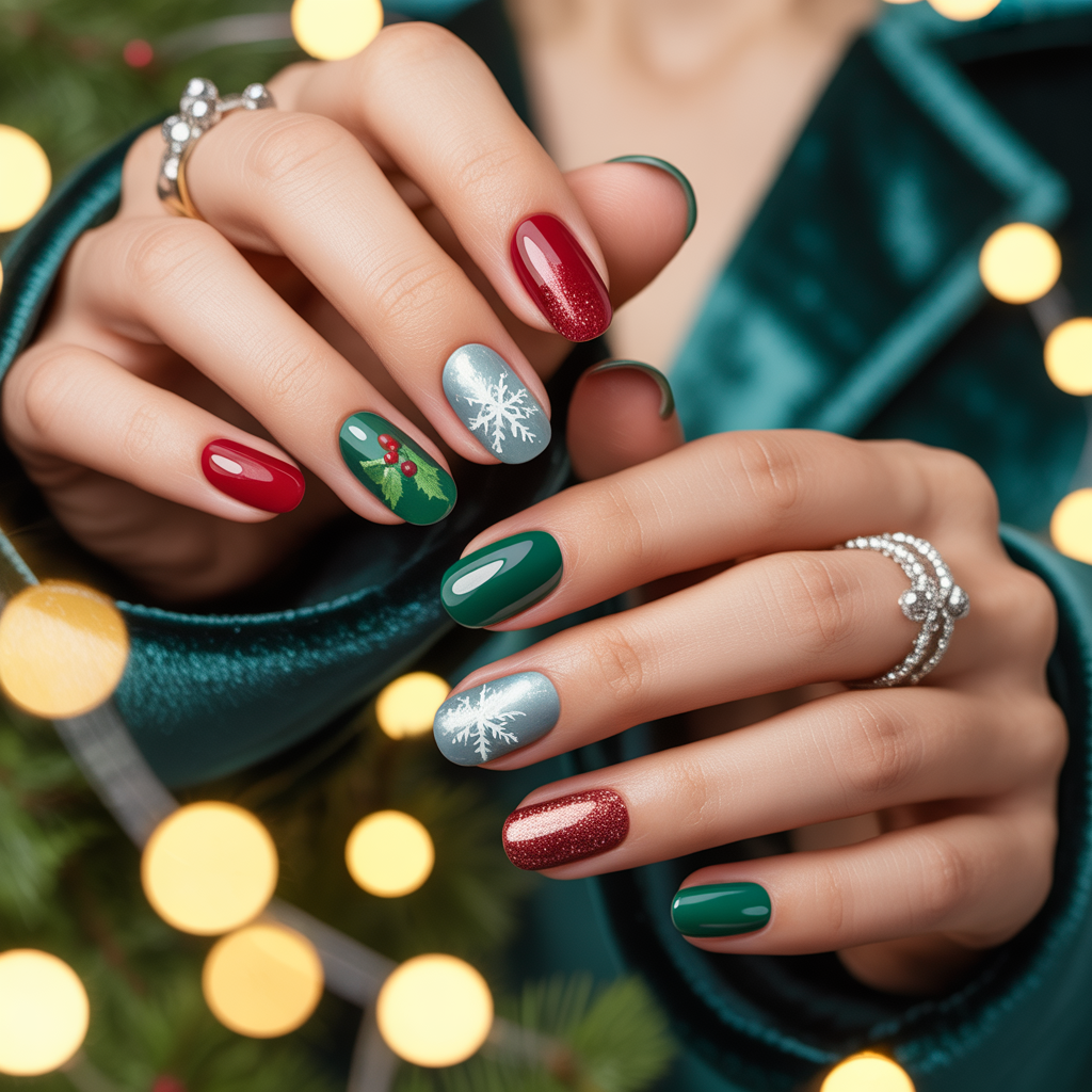 holiday nails