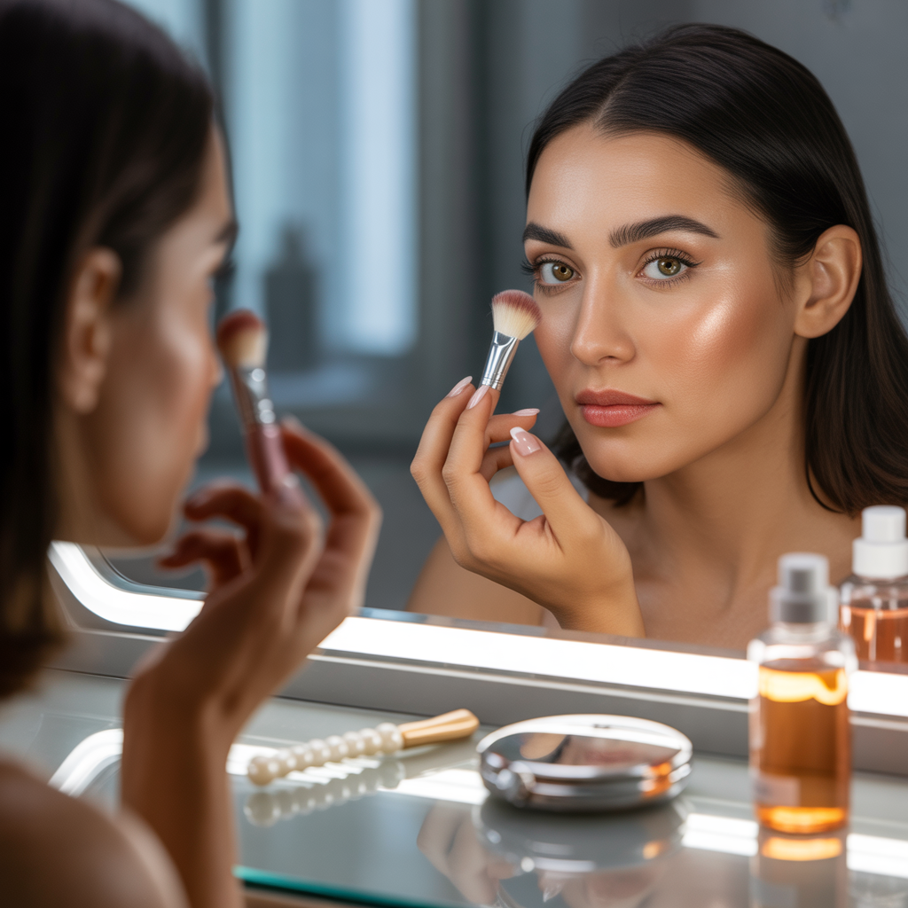 how long after microblading can i wear makeup