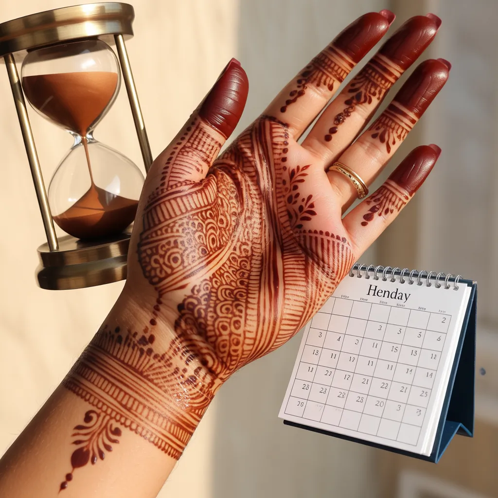 how long does henna last