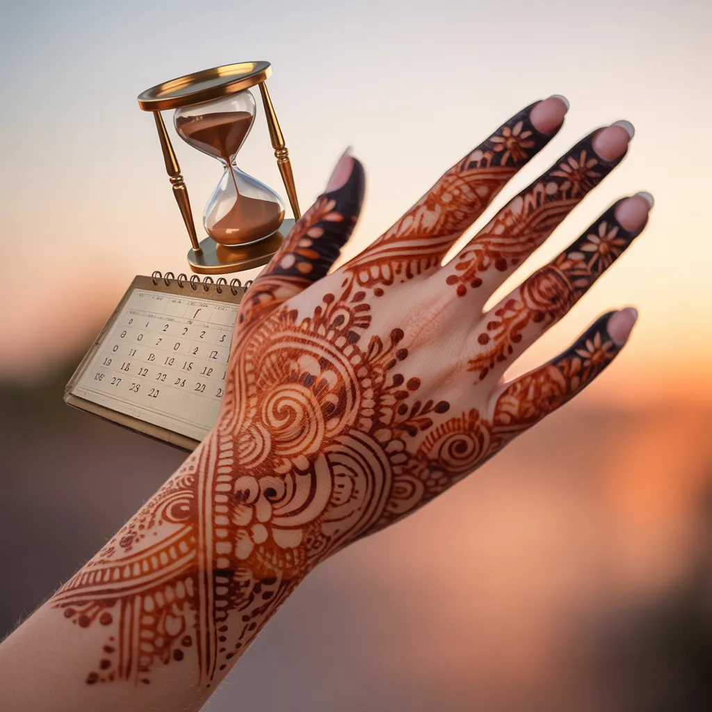 how long does henna last