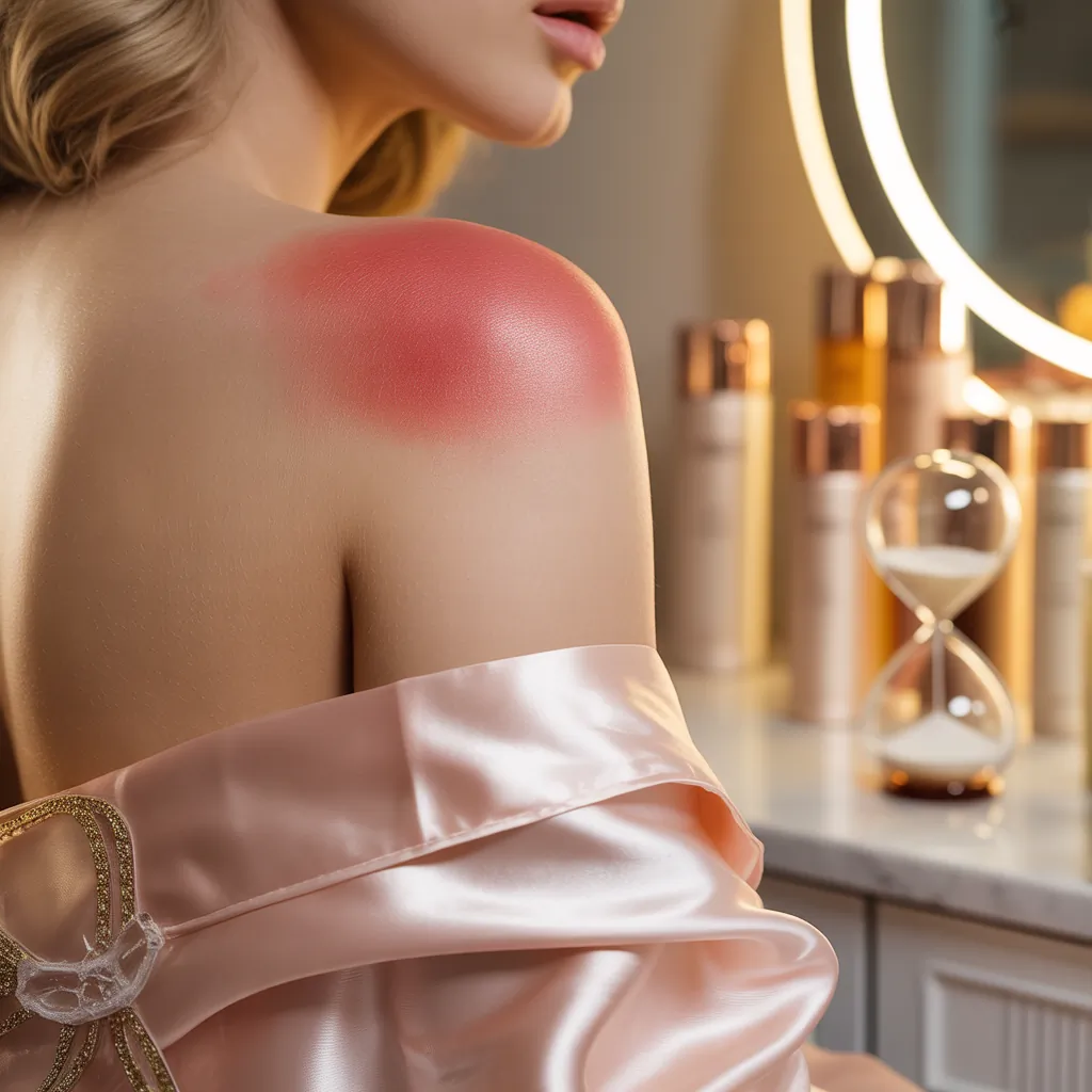 how long does waxing redness last