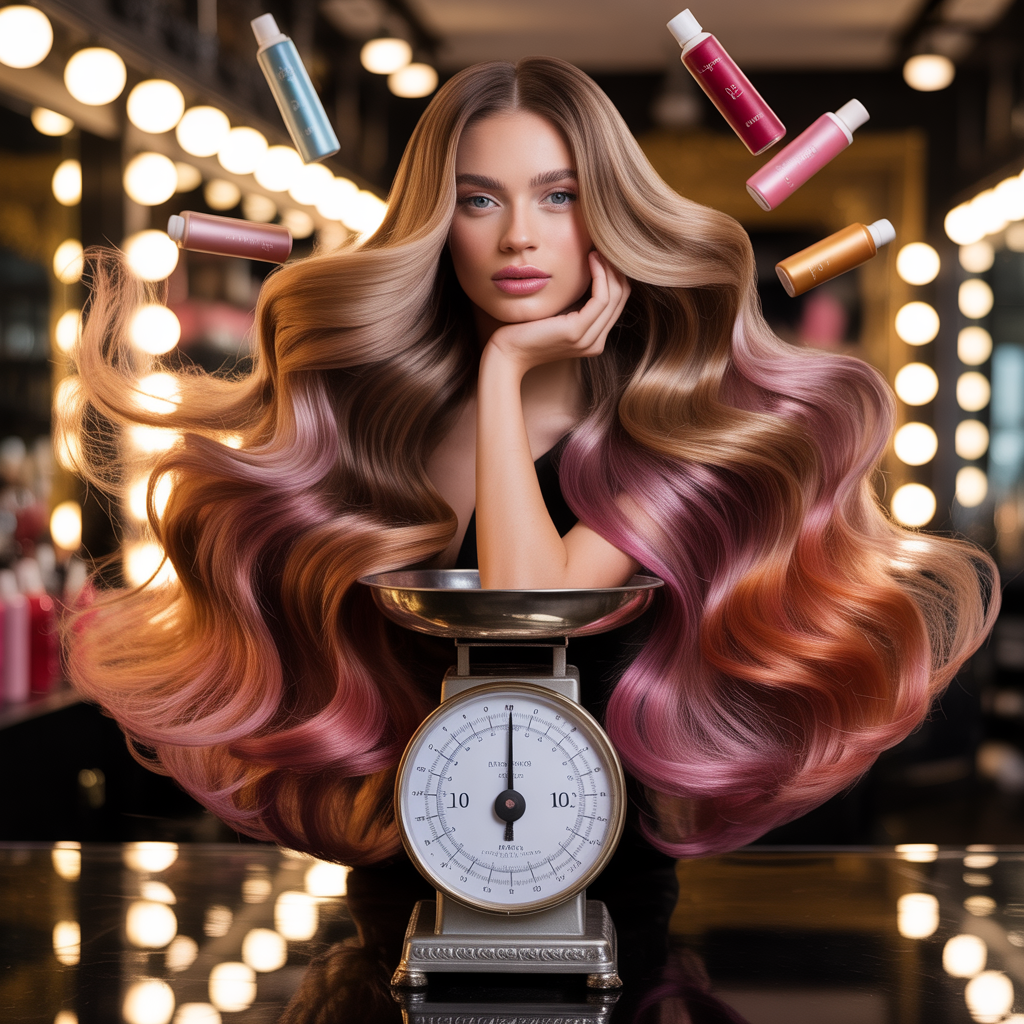 how much does hair weigh