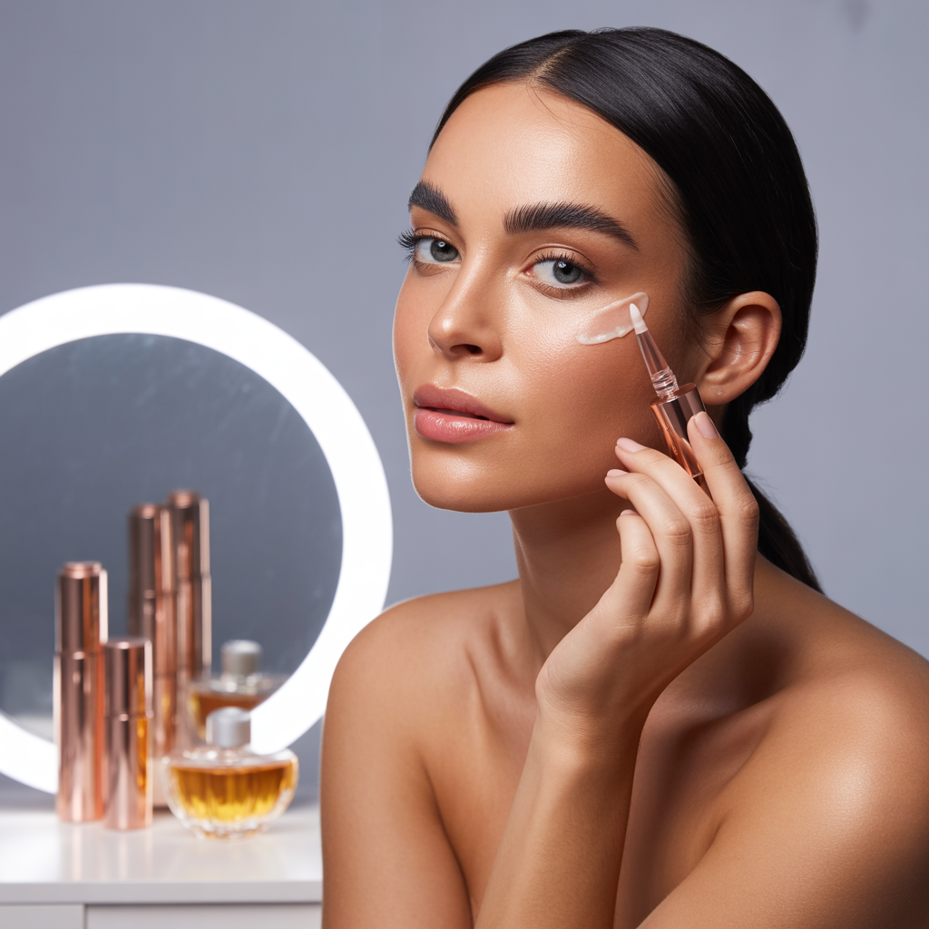 how to get rid of dry skin around eyebrows
