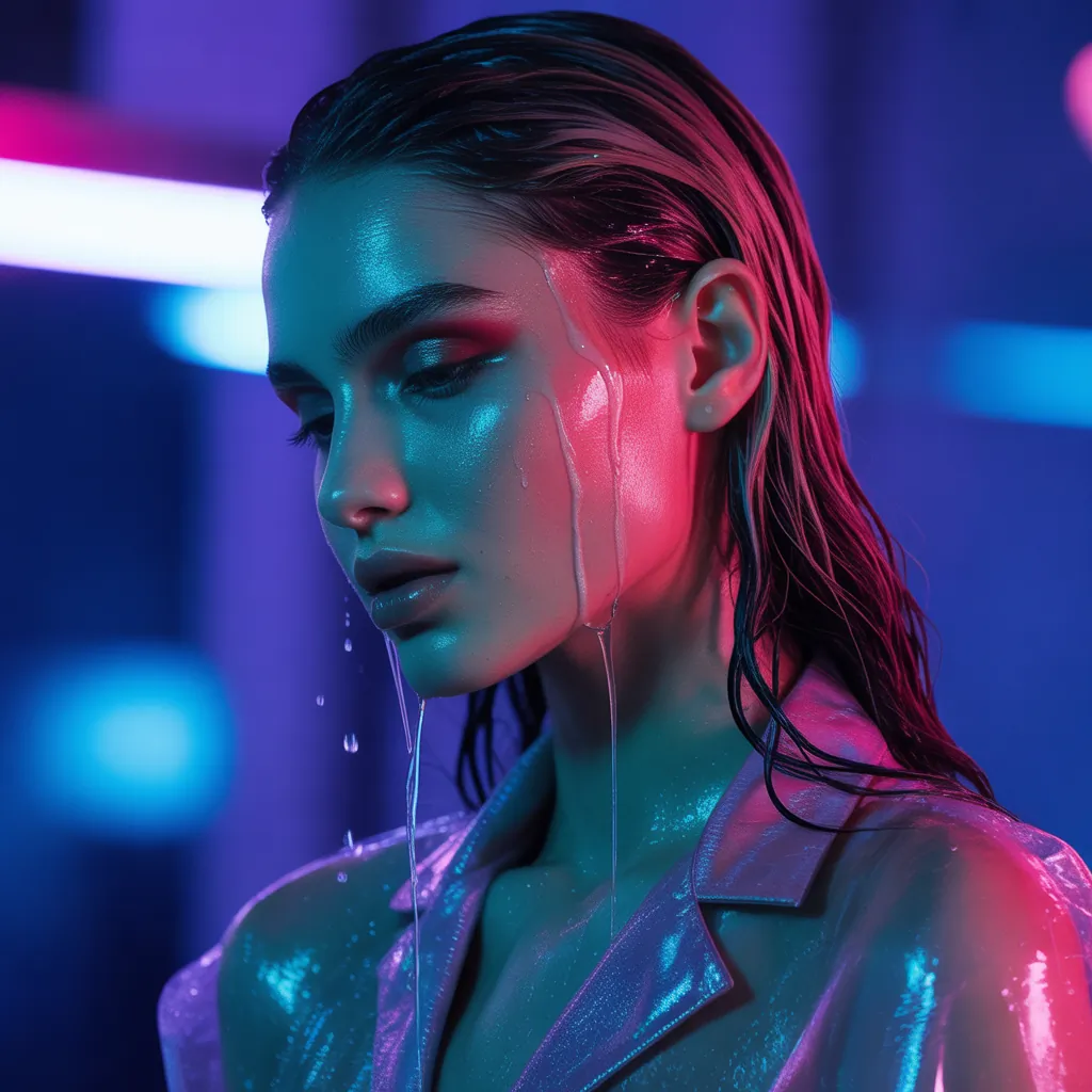 how to keep the wet hair look all day