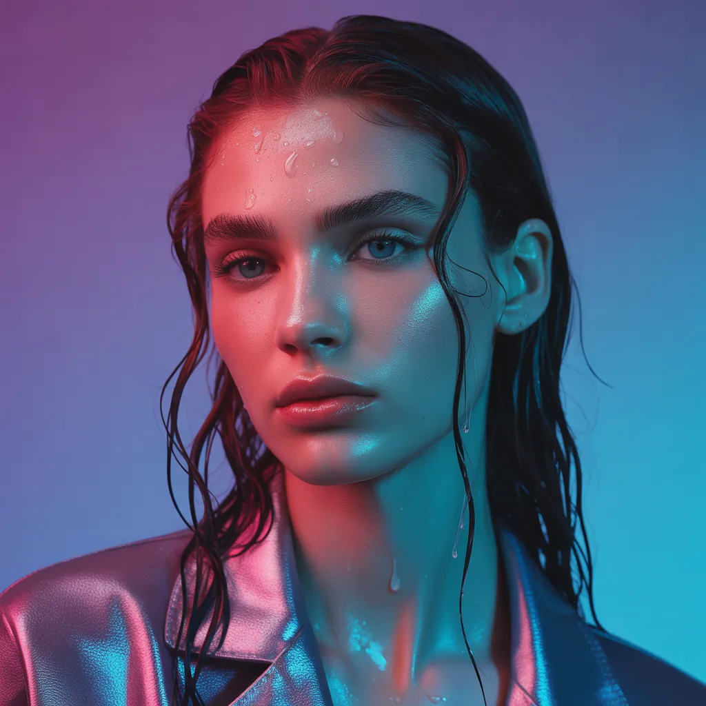 how to keep the wet hair look all day