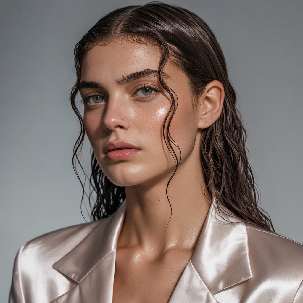 how to keep the wet hair look all day