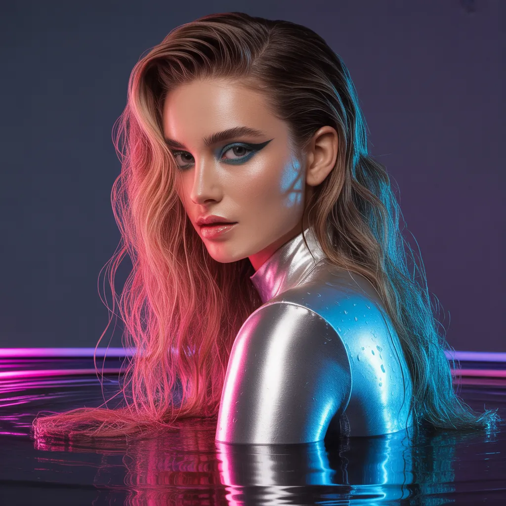 how to keep the wet hair look all day